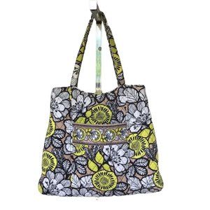 Vera Bradley Large Flower Print Purse Bag
